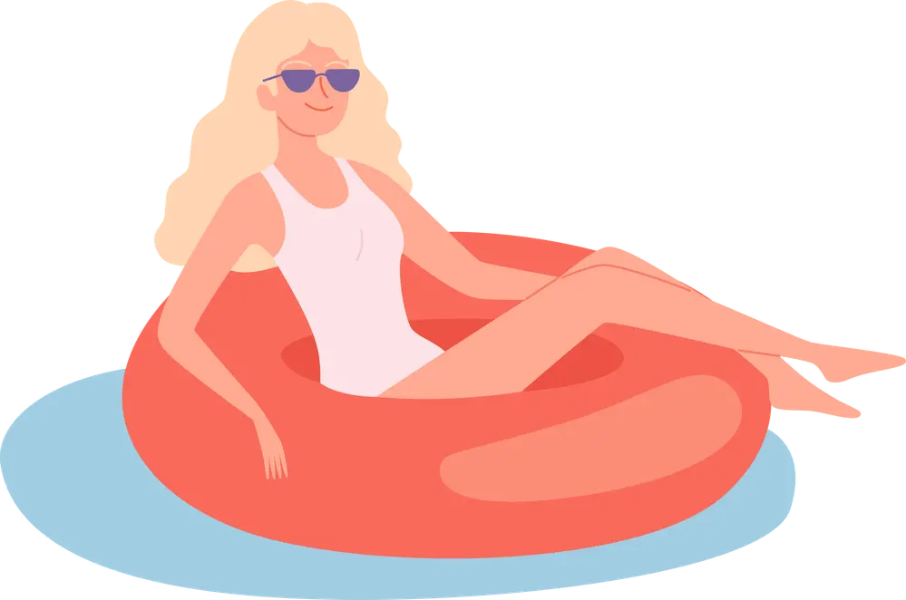 woman-floating-in-swimming-with-ring
