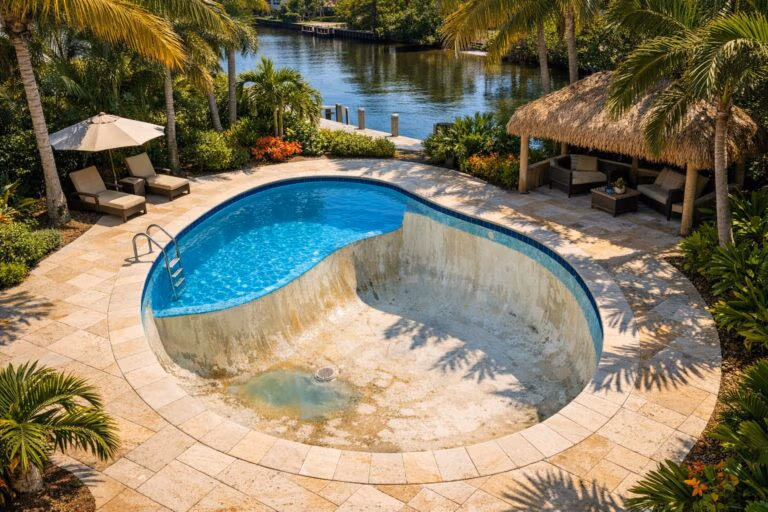 Risks of Draining a Pool in Miami
